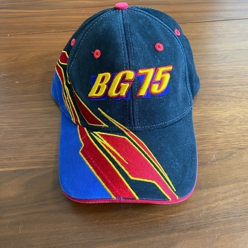 BG75 Flames Racing Hat - Picture 2 of 4
